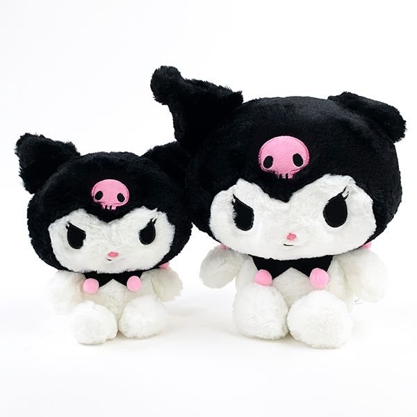 マイメロディ クロミ ほわほわ M ぬいぐるみ 黒 グッズ