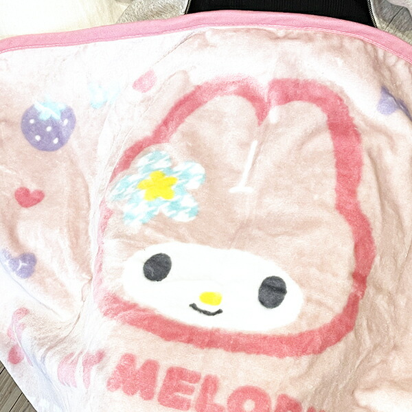 サンリオ マイメロディ ブランケット（ボタン付き） ひざ掛け