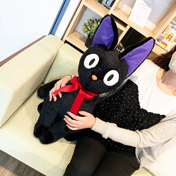 スタジオジブリ 魔女の宅急便 黒猫 ジジ ぬいぐるみLL インテリア BIG