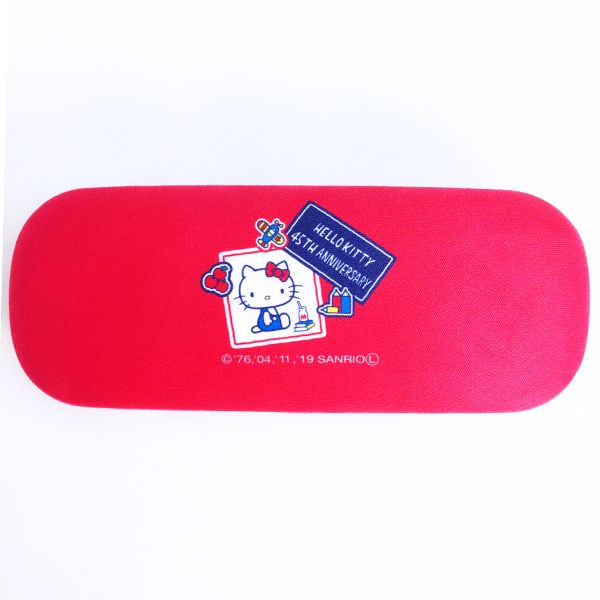 ハローキティ キティ メガネケース メガネ入れ グッズクロス付きクロス
