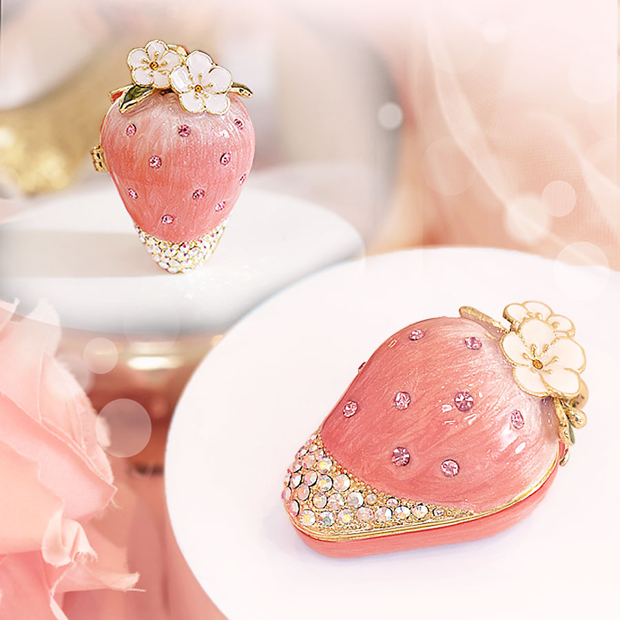 楽天市場】2024年新商品【正規品】ジュエリーボックス イチゴ フルーツ