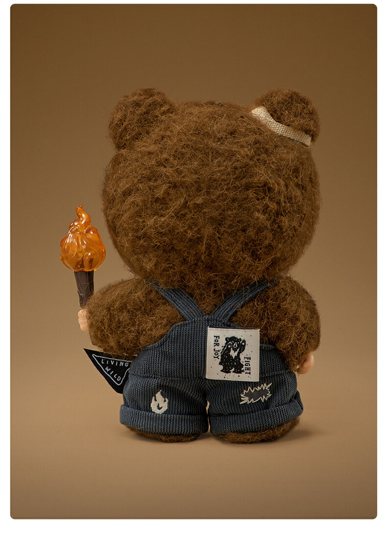 楽天市場】Hirono Living Wild Fight for Joy ぬいぐるみ : POP MART