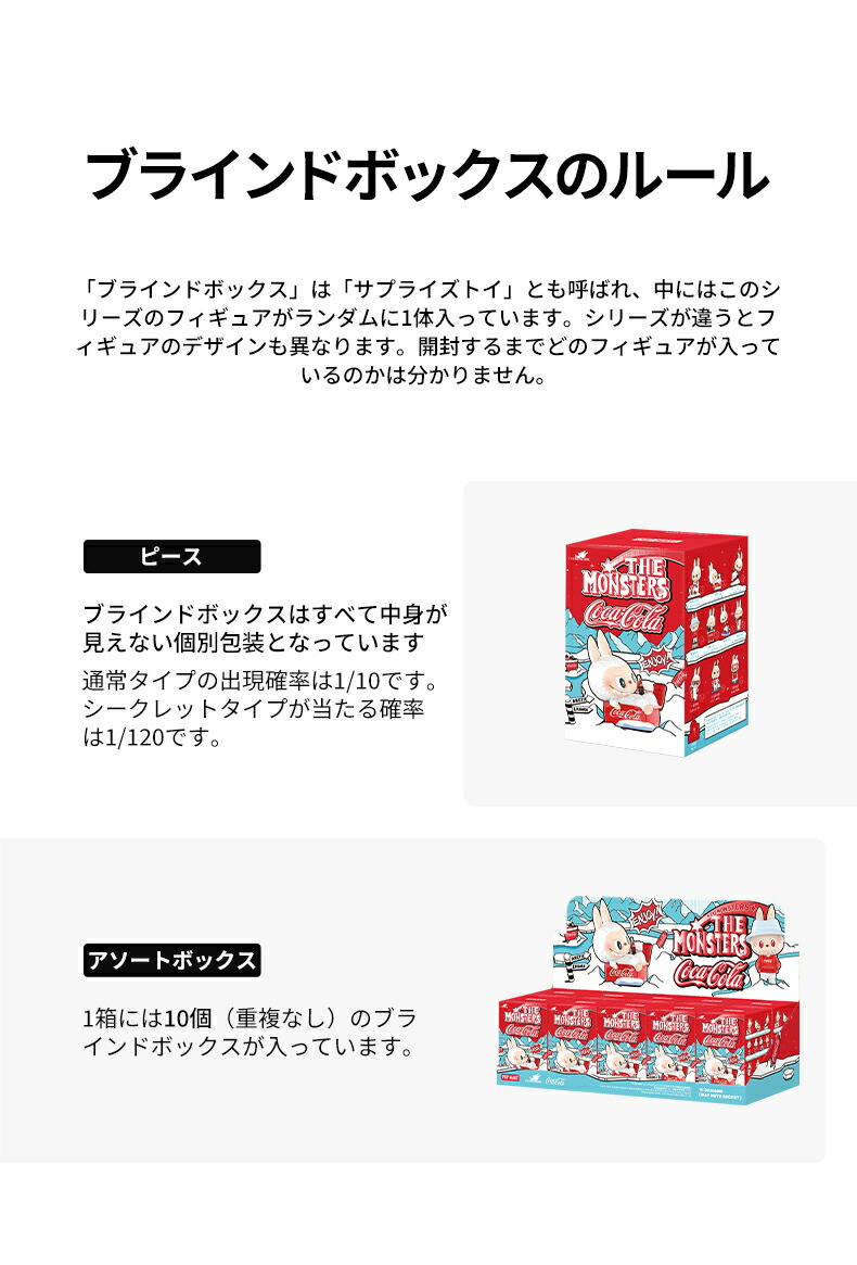 楽天市場】THE MONSTERS コカ・コーラ シリーズ【アソートボックス