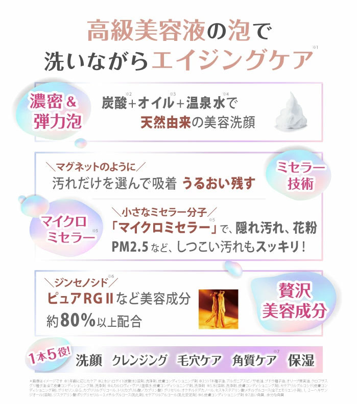 楽天市場】ヴィブリアン エスプリーナ RGII 濃密炭酸 マイクロミセラー