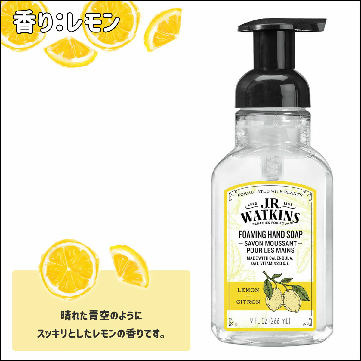 楽天市場】J.R.WATKINS ジェイアールワトキンス フォーミングハンド