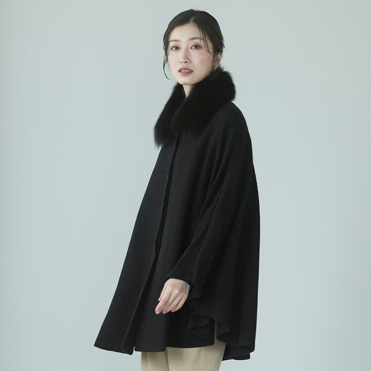 ケープ コート レディース[品番：SBEW0022849]｜SOUBIEN（ソウビエン