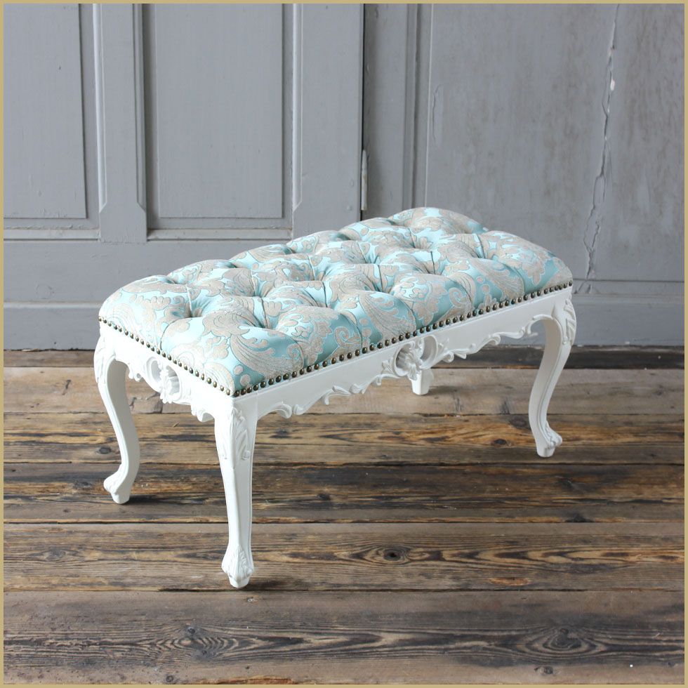 楽天市場】姫系 家具 スツール おしゃれ かわいい ロココ 調