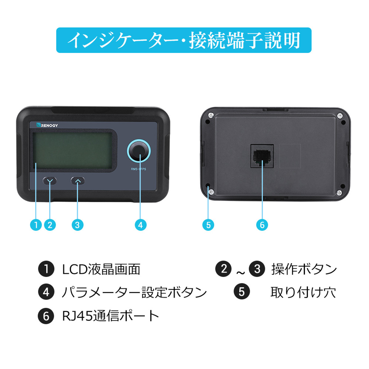 スマートリン酸鉄リチウムイオンバッテリー専用モニター 【対応機種限定】