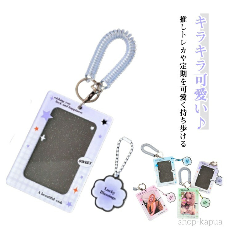 楽天市場】【送料無料】【4個セット】パスケース カードケース チェキ