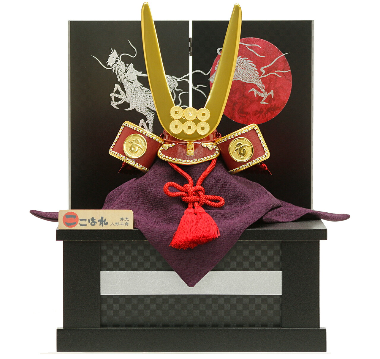 選べる2タイプ】五月人形 コンパクト収納兜飾りセット【P93120】武田