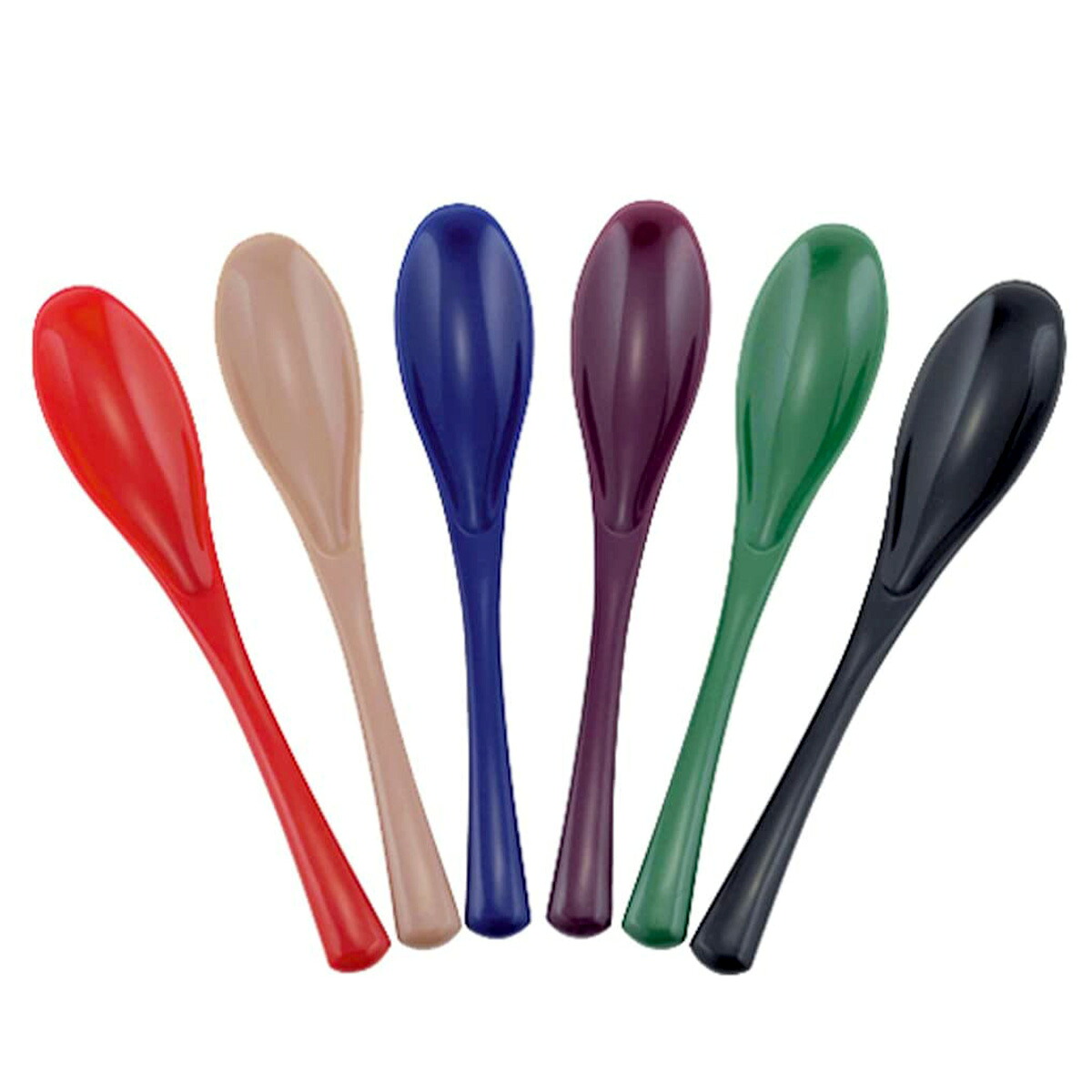 楽天市場】皿が底につかないソフトスプーン 6本組日本製 樹脂製 食べ