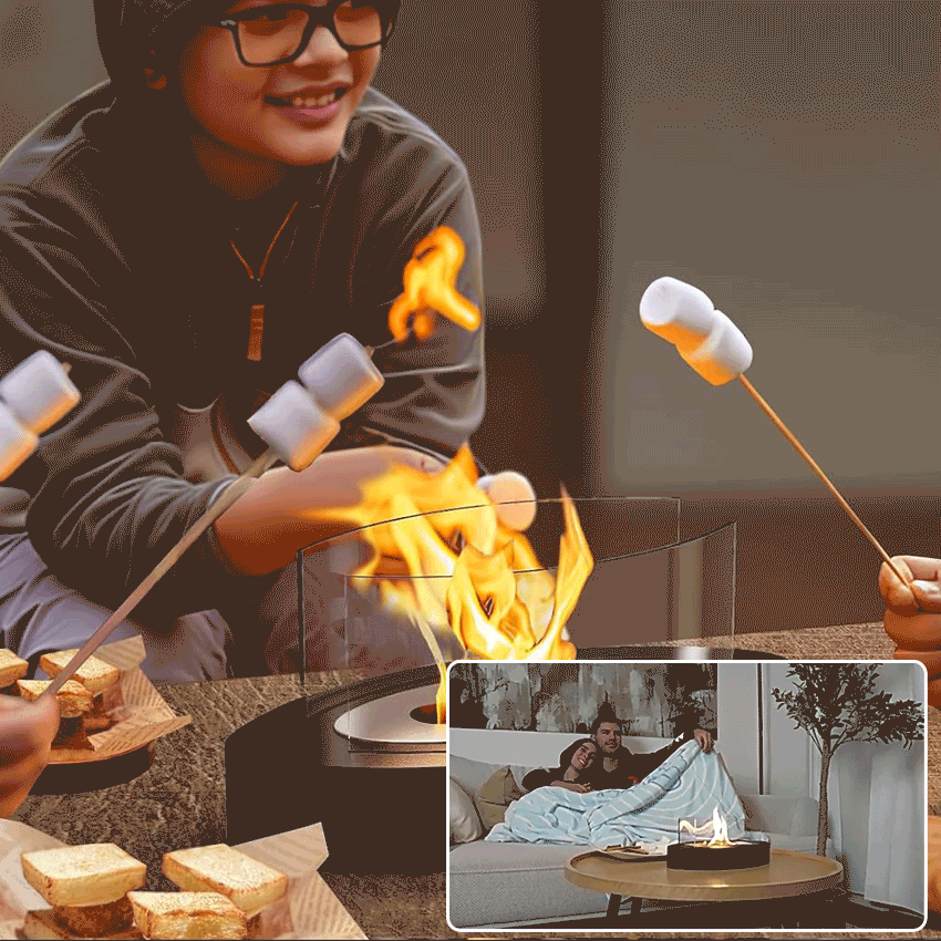 楽天市場】バイオエタノール暖炉 卓上暖炉 楕円形 煙突不要 ポータブル