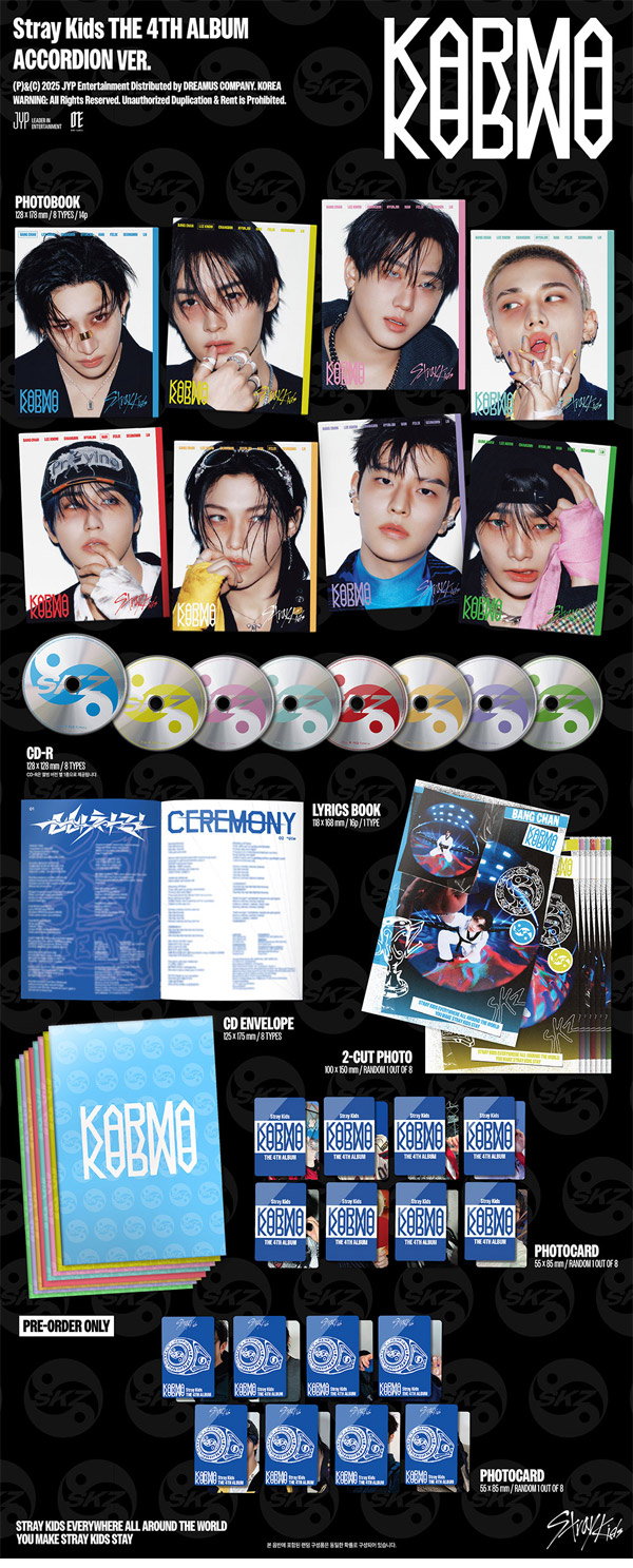 楽天市場】[初回特典+当店特典付] Stray Kids ACCORDION VER. 8種選択