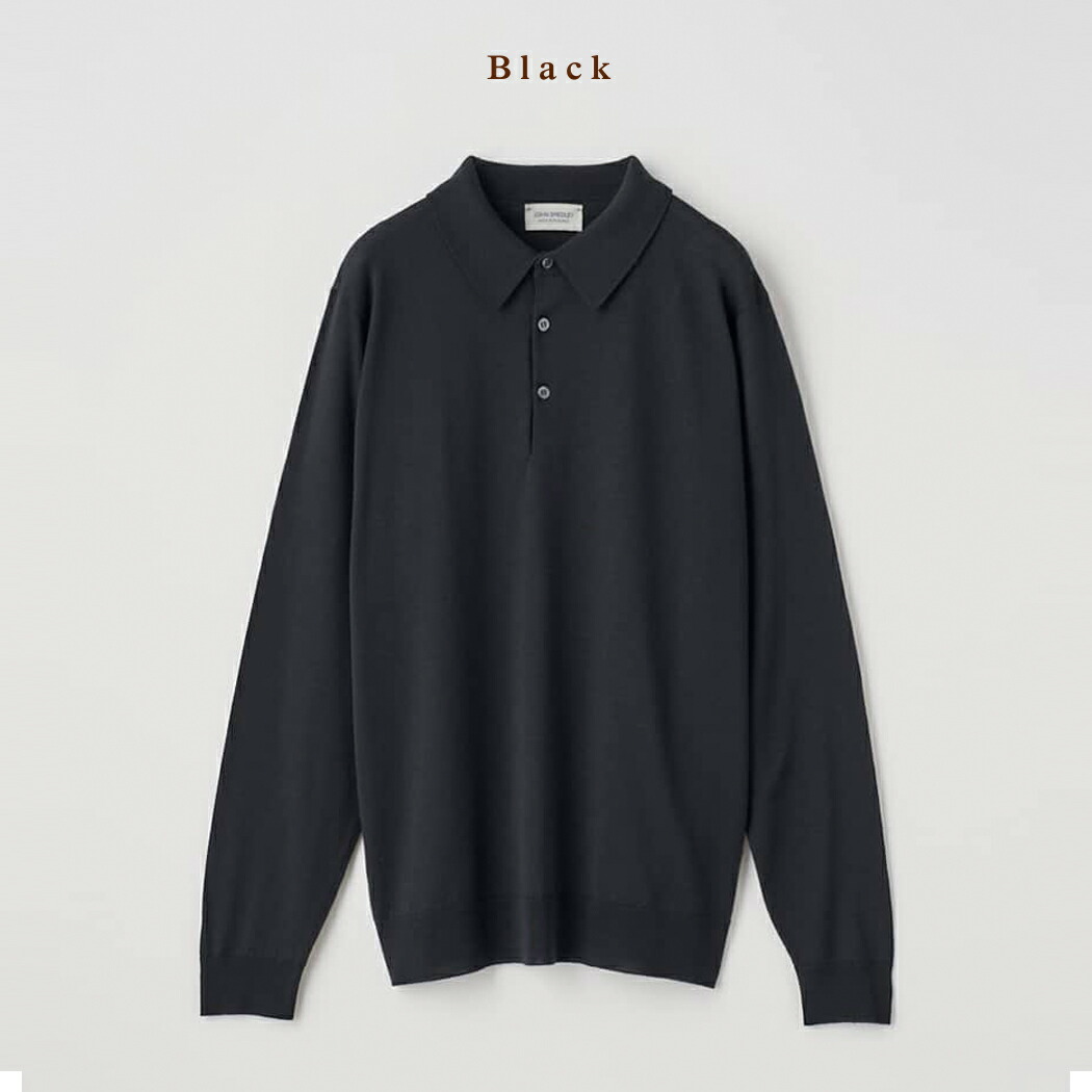 正規取扱い販売店】ジョンスメドレー JOHN SMEDLEY KNOLL 長袖ニット