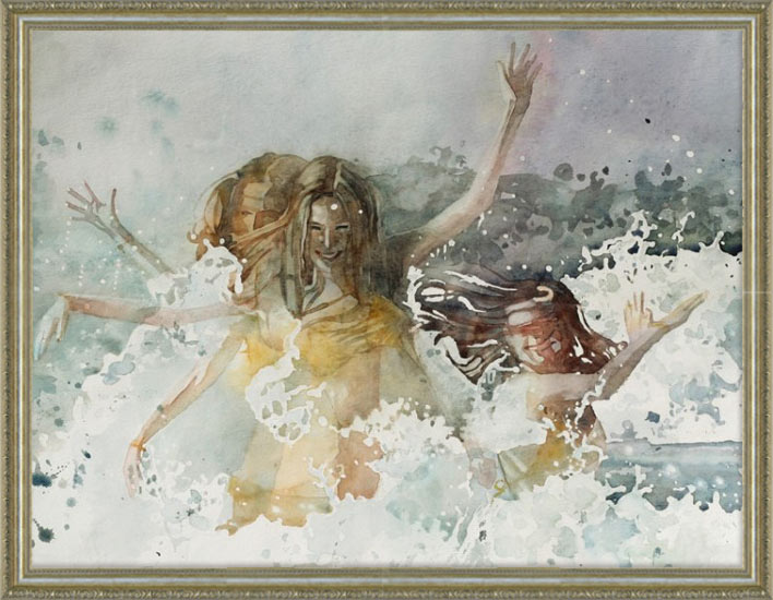 楽天市場】絵画 裸婦画【追憶】壁掛け インテリア 女性画 美人画 人物