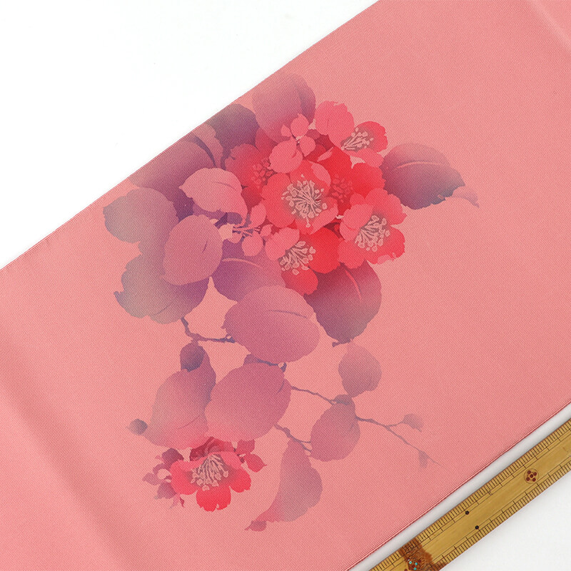 春一番の日に着たい色】【中古】 名古屋帯 なごや帯 綴れ 正絹 八寸帯