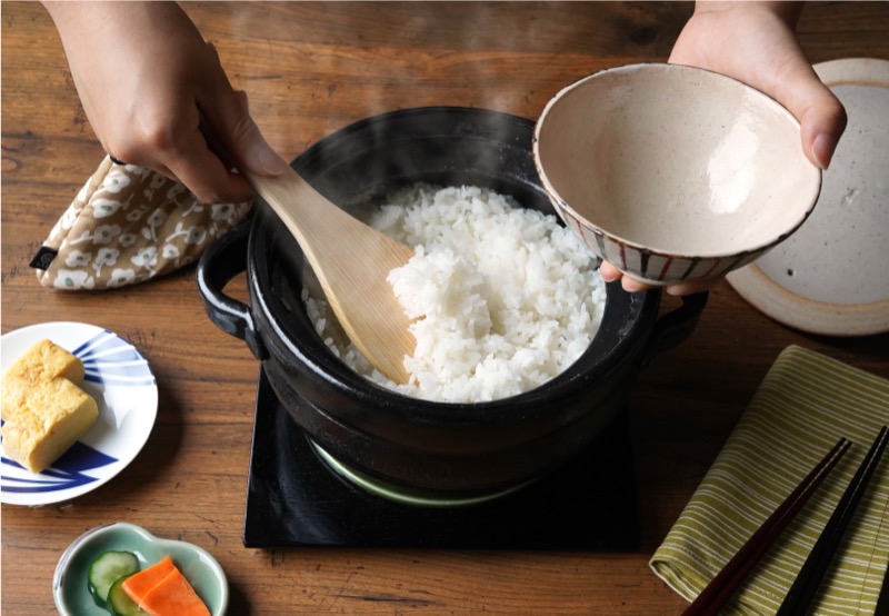 たち吉 白刷毛目 土鍋 ご飯鍋 3合炊き 元箱有り 2026年最新】たち吉 土鍋 炊飯の人気アイテム - メルカリ