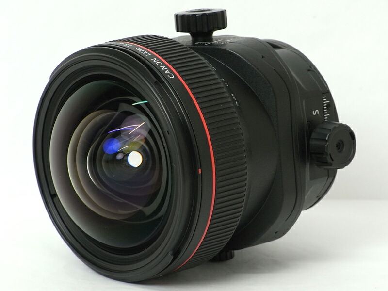 キヤノン『TS-E17mm F4L』TS-E174L マニュアルフォーカス EOSカメラ用