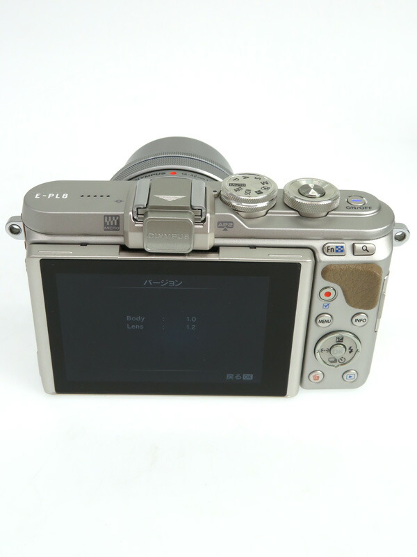 OLYMPUS】オリンパス『OLYMPUS PEN E-PL8 EZダブルズームキット