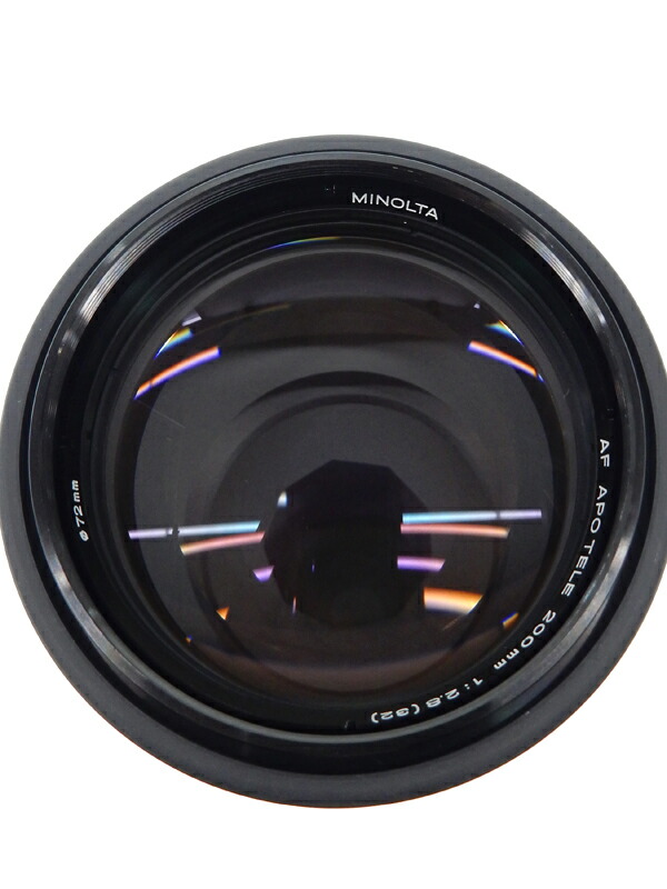 MINOLTA】ミノルタ『High Speed AF APO 200mm F2.8 G』焦点距離200mm A