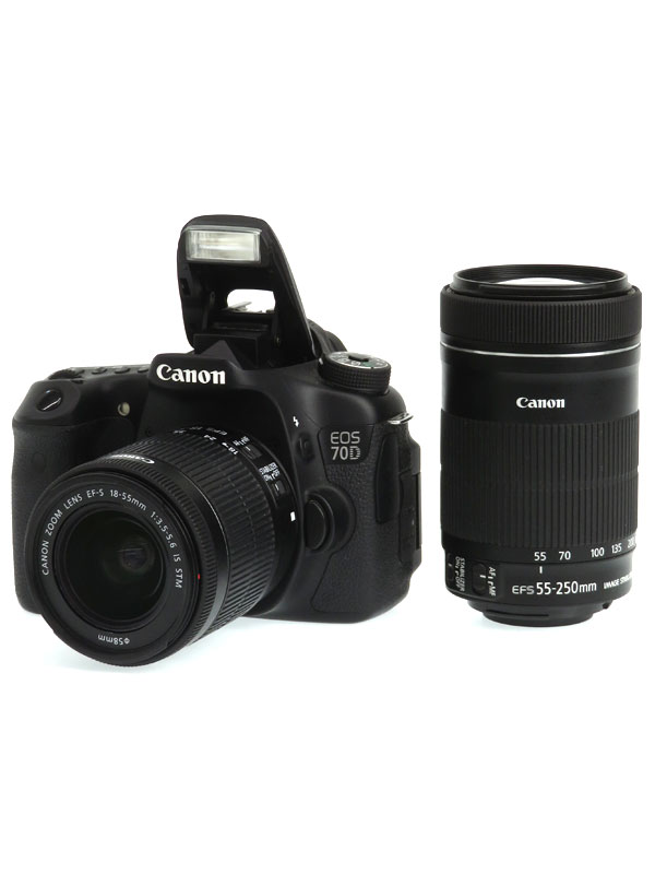 Canon】キヤノン『EOS 70D ダブルズームキット』EOS70D-WKIT EF-S 2020