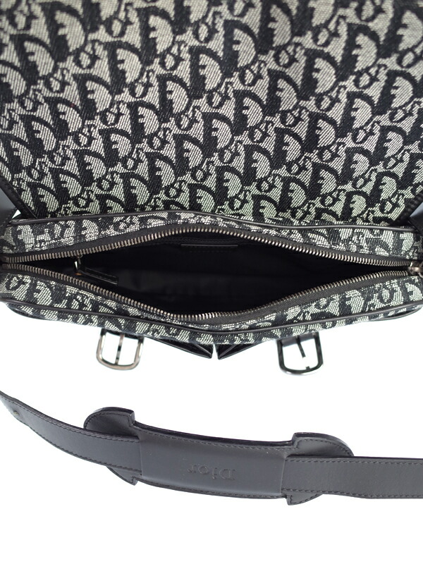 Christian Dior】クリスチャンディオール『トロッター柄 ショルダー