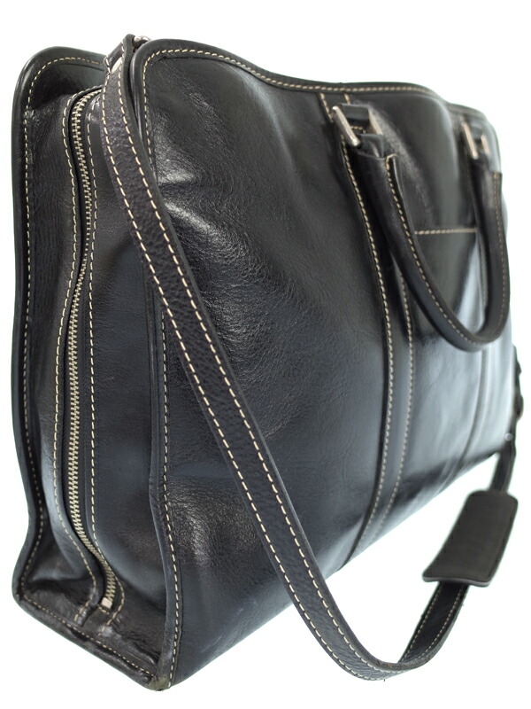 DEUX MONCX】デュモンクス『レザー ブリーフケース』メンズ ビジネス