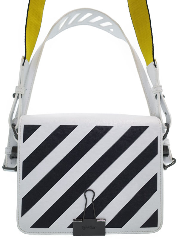 Off-White】オフホワイト『バインダークリップ 2WAYショルダーバッグ