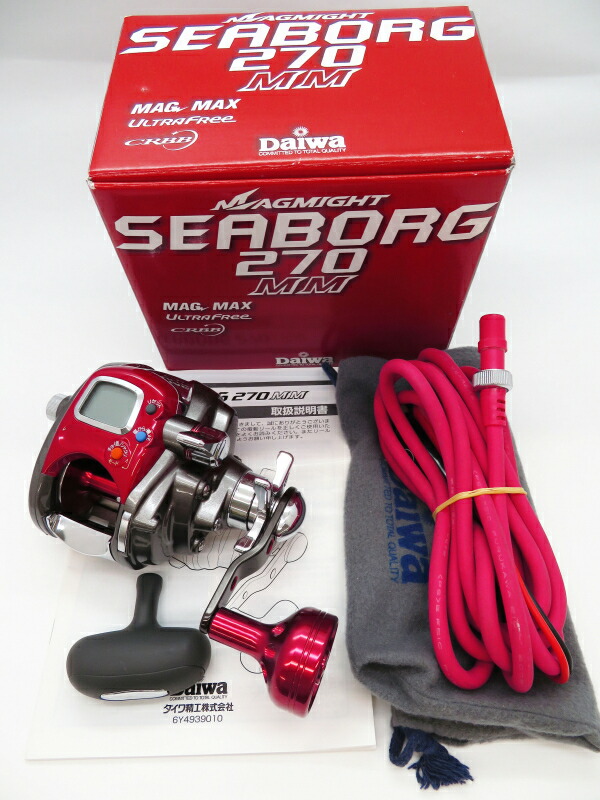 DAIWA】ダイワ『シーボーグ 270MM 右ハンドル ノブカスタム』00801247