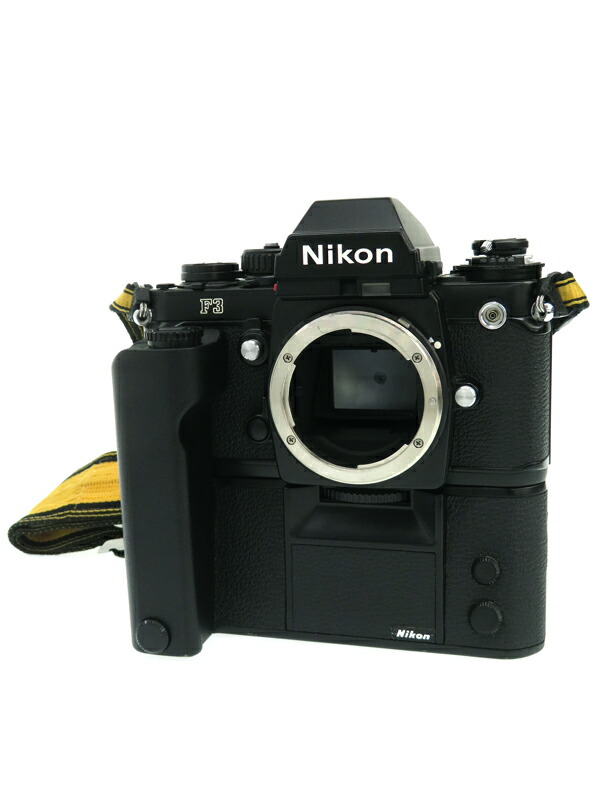 Nikon】【F一桁シリーズ】ニコン『F3 ボディ+モータードライブ』1980年