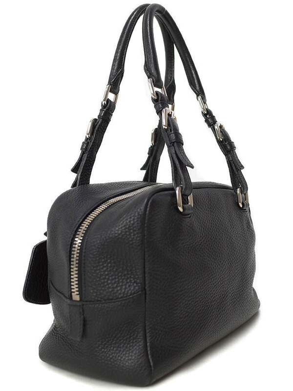 PRADA】プラダ『レザー ミニボストンバッグ』レディース ハンドバッグ