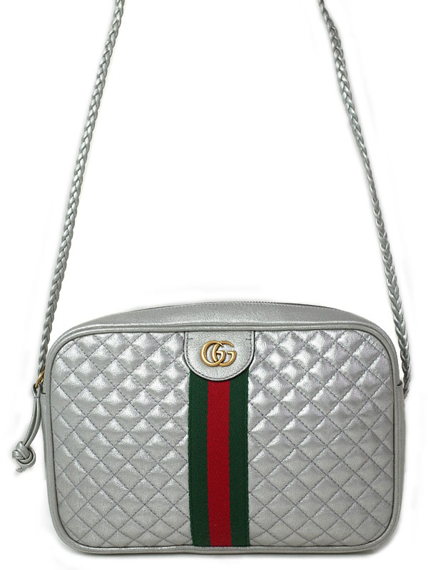 GUCCI】グッチ『GGマーモント キルティングレザー スモール ショルダー