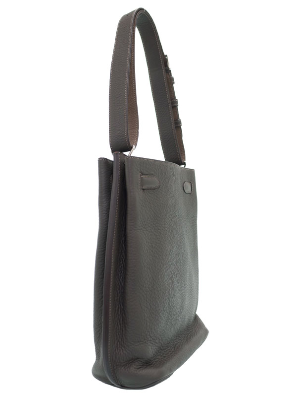 HERMES】【シルバー金具】エルメス『ソーケリー22』□P刻印 2012年製