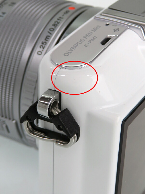 オリンパス『OLYMPUS PEN mini E-PM1 レンズキット ホワイト』マイクロ