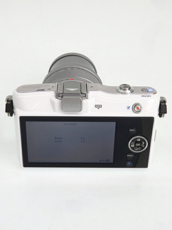 オリンパス『OLYMPUS PEN mini E-PM1 レンズキット ホワイト』マイクロ