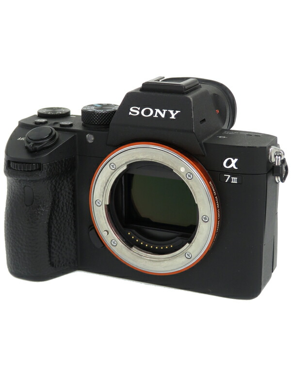 SONY】ソニー『α7III ボディ』ILCE-7M3 ミラーレス一眼カメラ 1週間