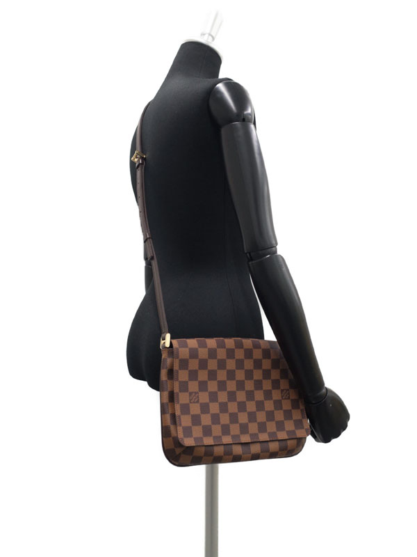 LOUIS VUITTON】ルイヴィトン『ダミエ ミュゼット タンゴ ロング