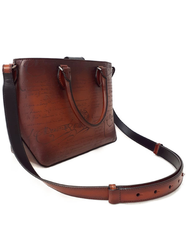 Berluti】ベルルッティ『トゥジュールXS スクリットレザー トート