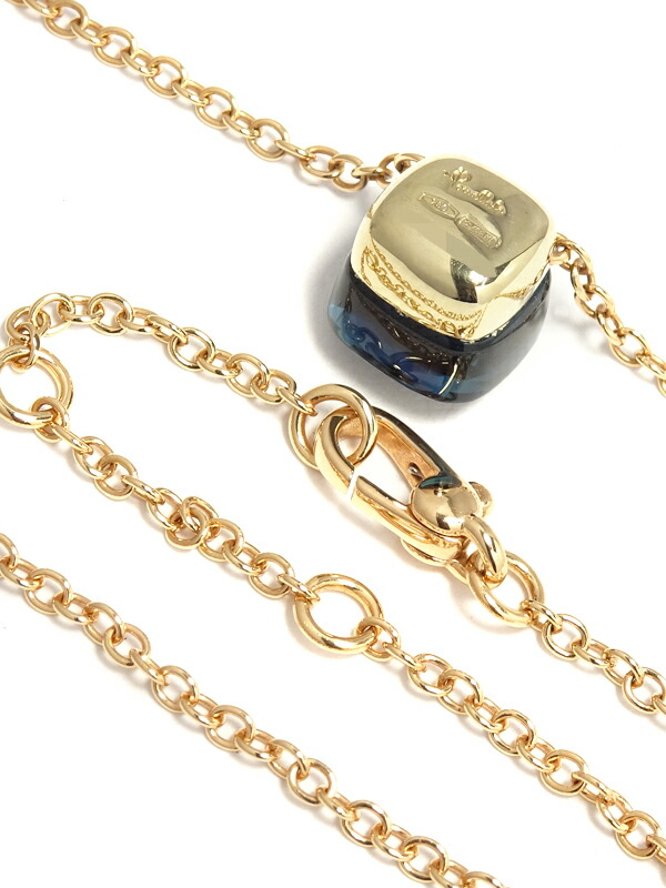 Pomellato】ポメラート『K18PG/K18WG ペンダント ヌード プチ