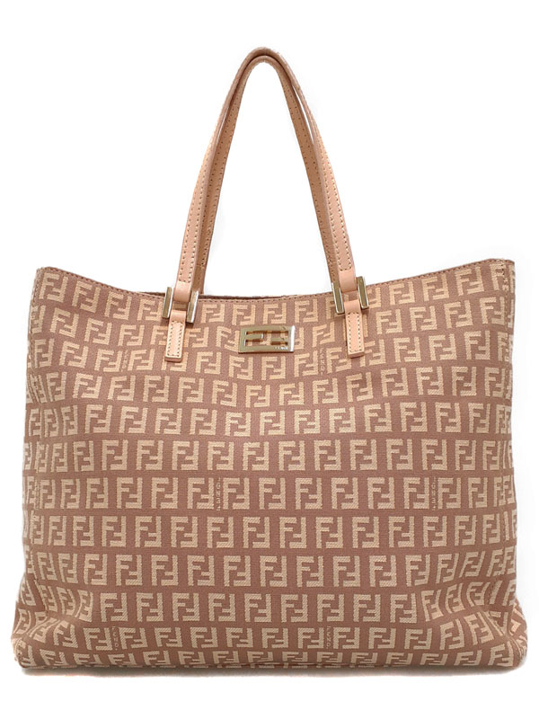 FENDI】フェンディ『ズッキーノ柄 ハンドバッグ』8BH133 レディース 1