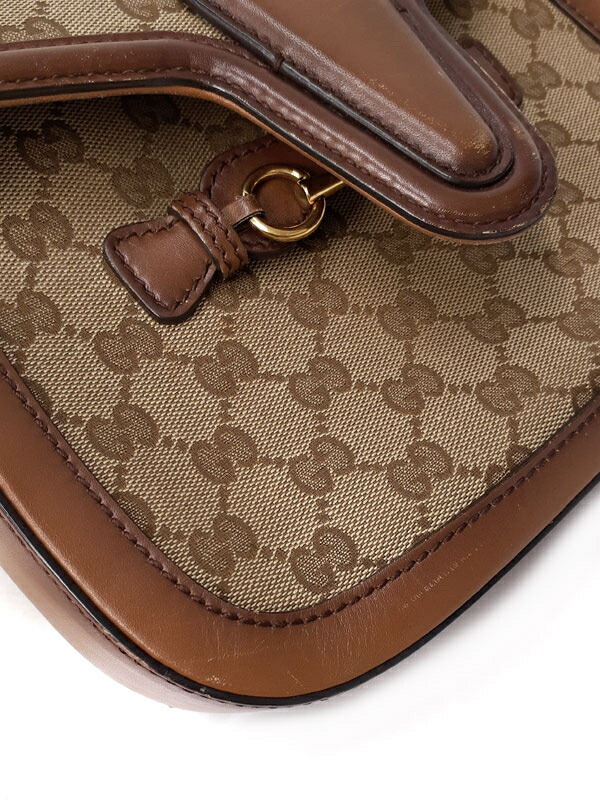 GUCCI】グッチ『ウェブ GGキャンバス ショルダーバッグ』383848