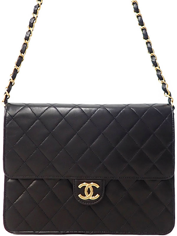 CHANEL】シャネル『マトラッセ チェーンショルダーバッグ』レディース