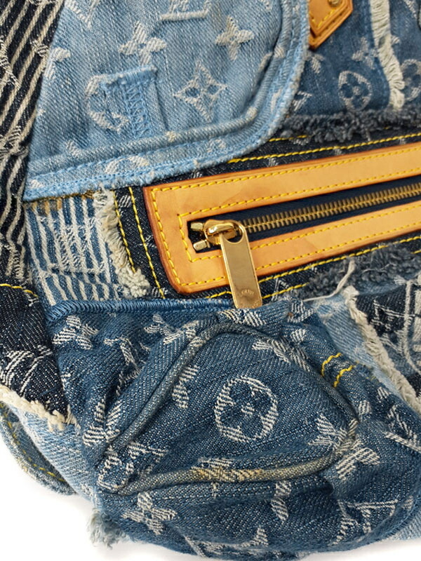 LOUIS VUITTON】ルイヴィトン『モノグラム デニム パッチワーク