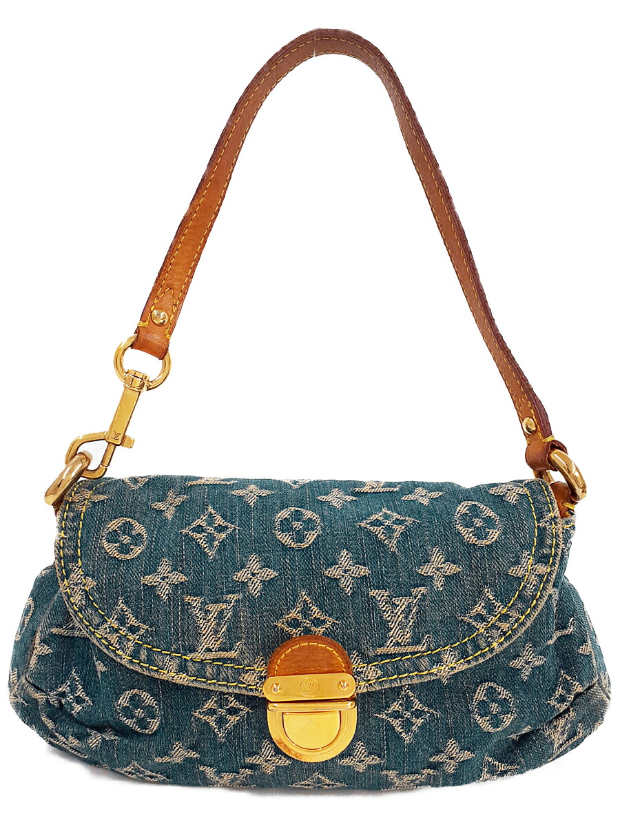 LOUIS VUITTON】ルイヴィトン『モノグラム デニム ミニ プリーティ