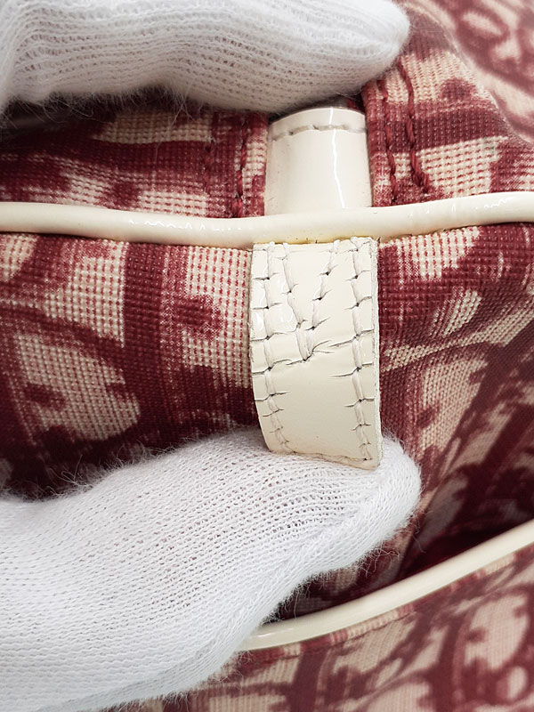 Christian Dior】クリスチャンディオール『トロッター柄 ミニボストン