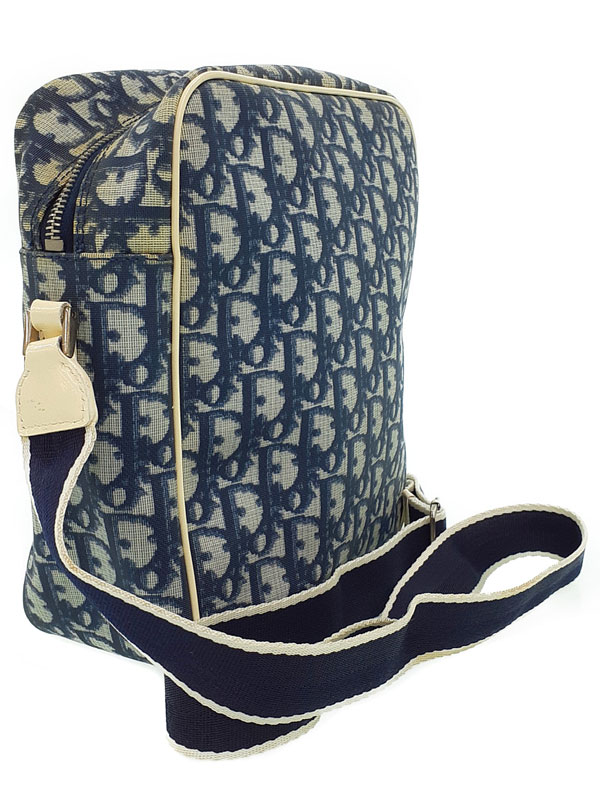 Christian Dior】クリスチャンディオール『トロッター柄 ショルダー