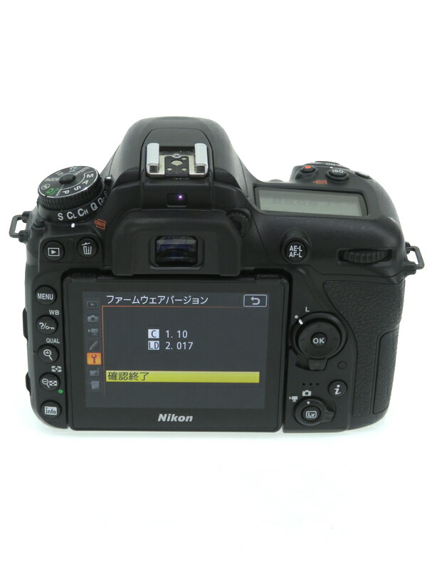 Nikon】ニコン『D7500 ボディ』2017年6月発売 デジタル一眼レフカメラ