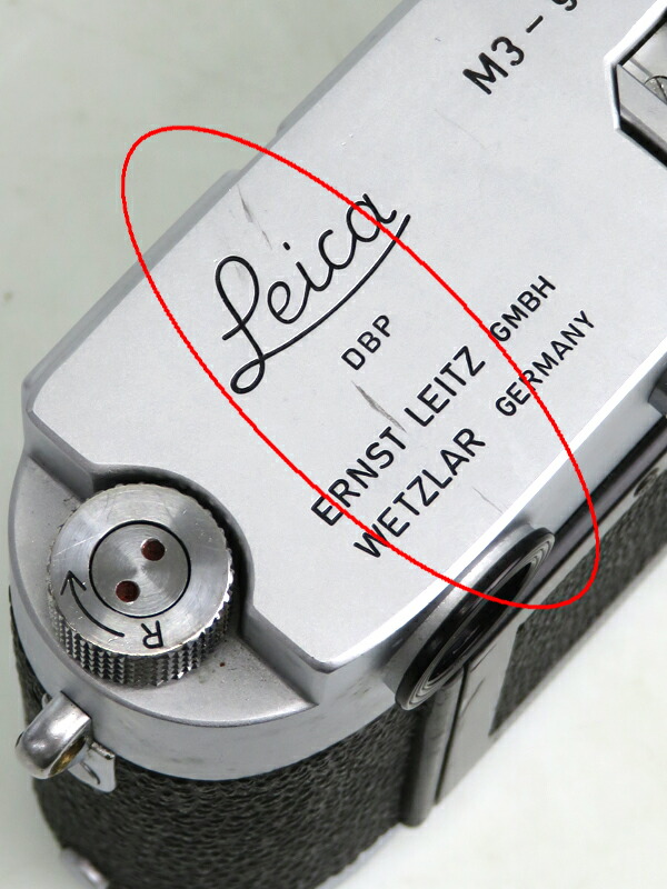 Leica】ライカ『LEICA M3 フィルム1回巻き上げ シルバー』レンジ