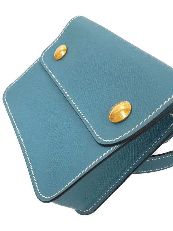 HERMES】エルメス『ポシェット グリーン』□C刻印 1999年製 レディース