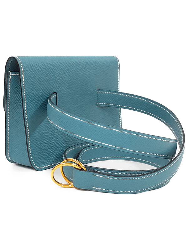 HERMES】エルメス『ポシェット グリーン』□C刻印 1999年製 レディース